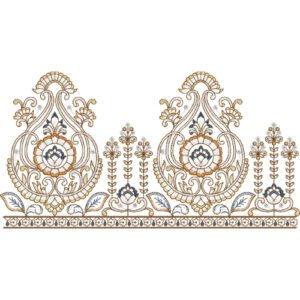 Machine Lace Embroidery LED5087-25