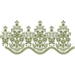 Unique Lace Embroidery LED5088-25