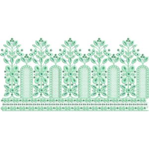 Unique Lace Embroidery LED5094-25