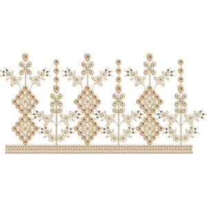 Lace Embroidery Pattren LED5097-25