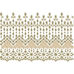 Embroidery Lace Design LED5099-25