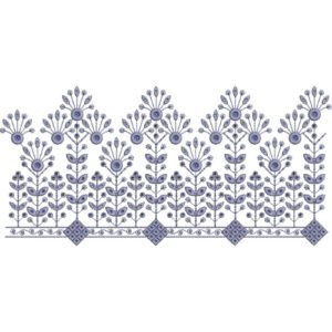 Unique Lace Embroidery LED6001-25