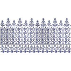 Lace Border Design LED6002-25