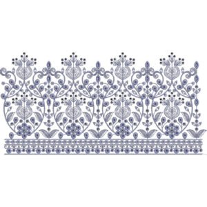 Lace Embroidery Pattren LED6004-25