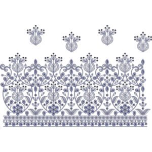 Embroidery Lace Design LED6006-25