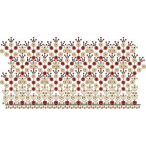 Machine Lace Embroidery LED6007-25