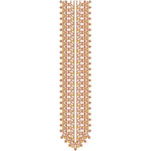 Neck Flower Design NED7303-25