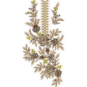 Neck Design Embroidery NED7309-25