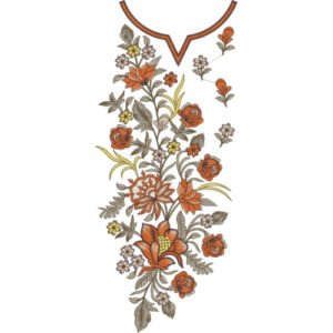 Neck Embroidery Design NED7310-25