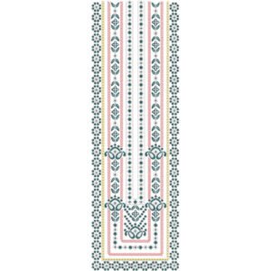 Unique Neck Embroidery NED7320-25