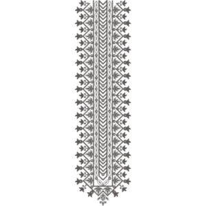 Neck Embroidery Design NED7326-25