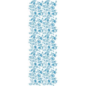 All Over Jall Flower Embroidery Design