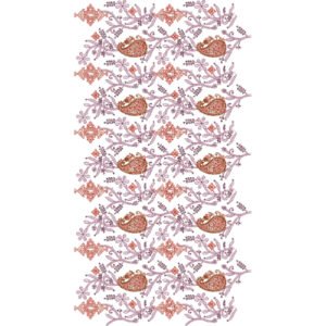 Paisley Floral All Over Jaal Embroidery Machine Design Pattern for Kurti, Kameez & Ethnic Textile