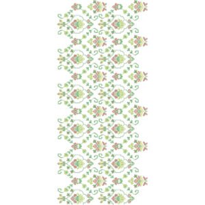 Elegant Floral Trellis All Over Jaal Embroidery Machine Design Pattern for Kurti, Kameez & Designer Textile