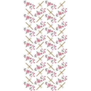 Elegant Floral Trellis All Over Jaal Embroidery Machine Design Pattern for Kurti, Dress & Ethnic Apparel