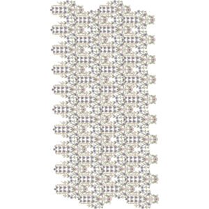 Luxury Floral Architectural All Over Jaal Embroidery Machine Design Pattern for Kurti, Kameez & Premium Textile