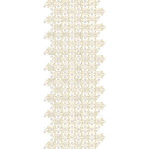 Luxury Geometric Honeycomb All Over Jaal Embroidery Machine Design Pattern for Kurti, Kameez & Designer Textile
