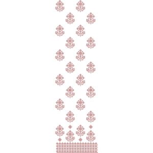 Elegant Floral Buta Half Jaal Embroidery Machine Design Pattern for Kurti, Border & Premium Designer Textile