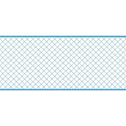 Elegant Diamond Mesh Lace Embroidery Design with Seamless Net Pattern for Machine Embroidery