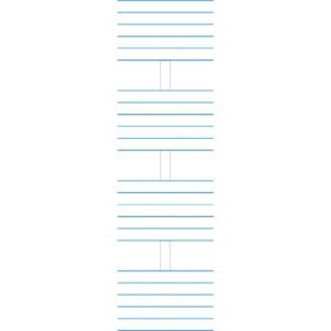 Elegant Minimal Horizontal Linework Repeating Geometric Decorative Border Lace Embroidery Design